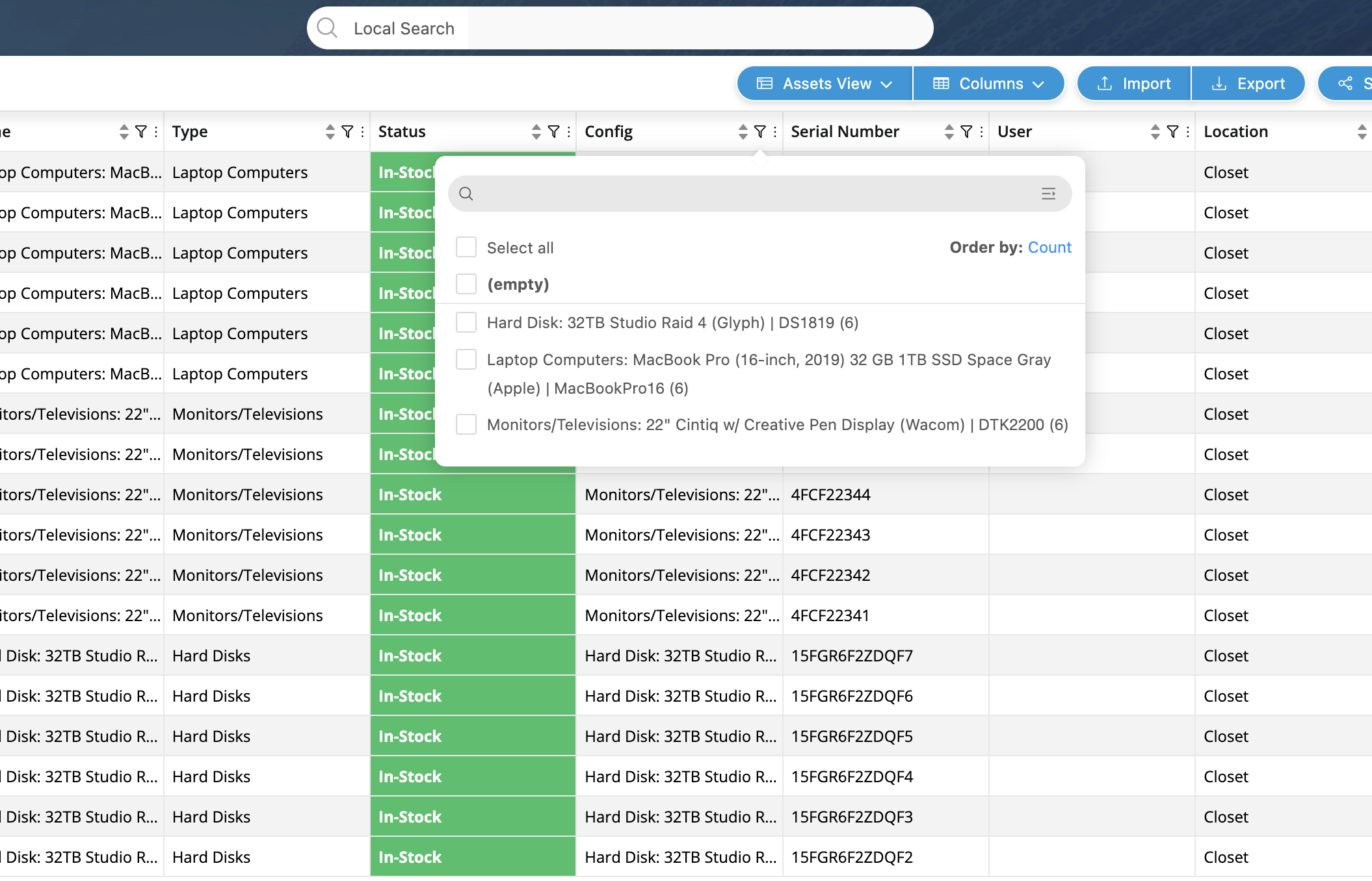 Hyper Fast Search and Filtering Image